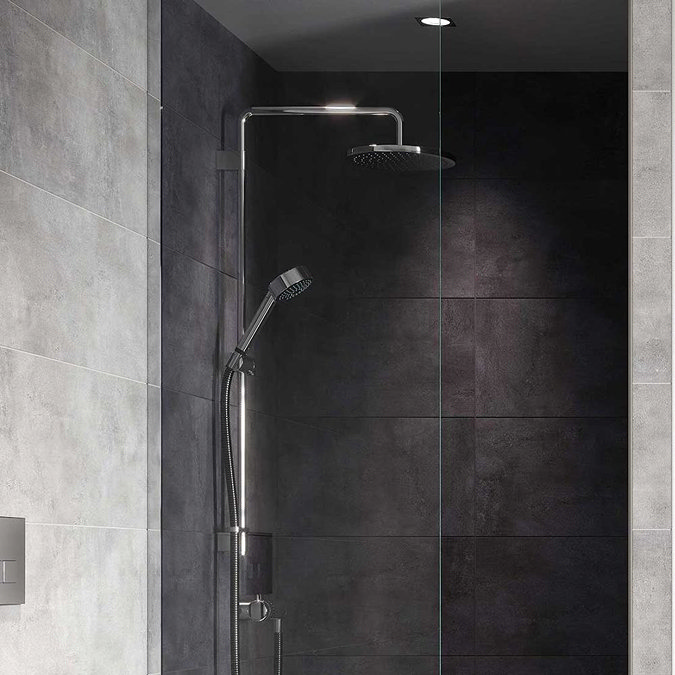 Marcelo Matt Anthracite Stone Effect Wall Tiles - 300 x 900mm