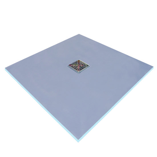 Marmox Wet Room Floor Tray - Centre Drain Large Image