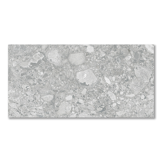 Maroni Grey Terrazzo Effect Wall & Floor Tiles - 300 x 600mm