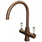 Marple Traditional Brushed Copper Instant Boiling Water Kitchen Tap (Includes Tap, Boiler + Filter) 
