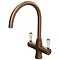Marple Traditional Brushed Copper Instant Boiling Water Kitchen Tap (Includes Tap, Boiler + Filter)