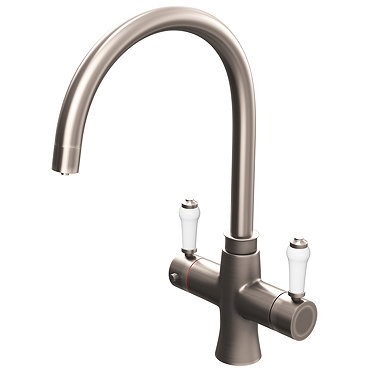 Marple Traditional Gunmetal Grey Instant Boiling Water Kitchen Tap (Includes Tap, Boiler + Filter)  