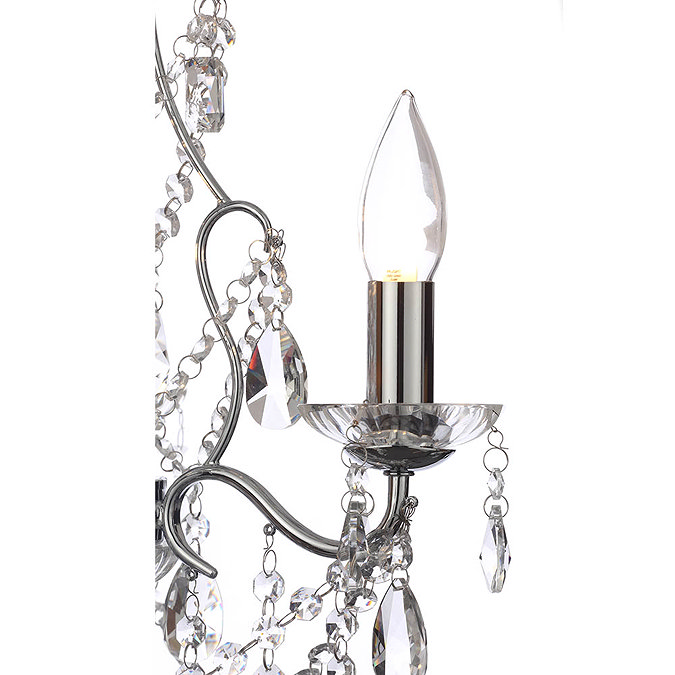 Marquis by Waterford Annalee 3 Light Chandelier Bathroom Ceiling Light Standard Large Image