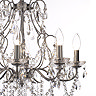 Marquis by Waterford Annalee Large 8 Light Chandelier Bathroom Ceiling Light  In Bathroom Large Imag