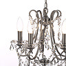 Marquis by Waterford Annalee Small 5 Light Chandelier Bathroom Ceiling Light  In Bathroom Large Imag