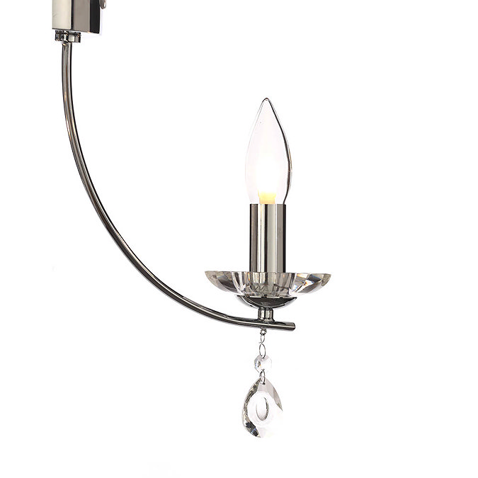 Marquis by Waterford Bandon 3 Light Curved Arm Chandelier Bathroom Ceiling Light  Standard Large Ima