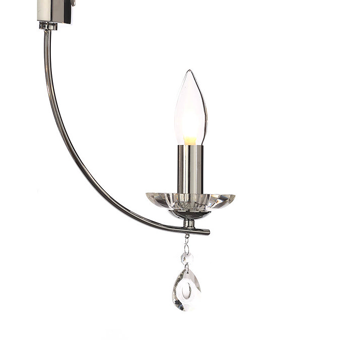 Marquis by Waterford Bandon 3 Light Curved Arm Chandelier Bathroom Ceiling Light Standard Large Ima