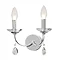 Marquis by Waterford Bandon Curved Arm Bathroom Wall Light Standard Large Image
