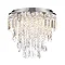 Marquis by Waterford Bresna 38cm Mixed Crystal Flush Bathroom Ceiling Light  Feature Large Image
