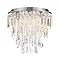 Marquis by Waterford Bresna 38cm Mixed Crystal Flush Bathroom Ceiling Light Feature Large Image