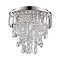 Marquis by Waterford Bresna 38cm Mixed Crystal Flush Bathroom Ceiling Light Large Image