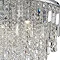 Marquis by Waterford Bresna 50cm Mixed Crystal Flush Ceiling Light Feature Large Image