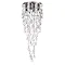 Marquis by Waterford Deel 35cm New Crystal Dropper Flush Bathroom Ceiling Light  Feature Large Image