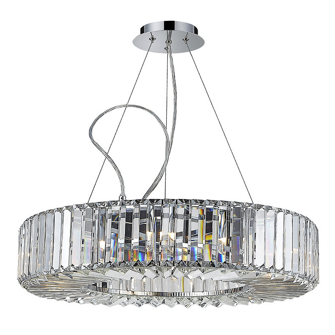 Marquis by Waterford Foyle Large Crystal Bar Pendant Bathroom Ceiling Light Large Image