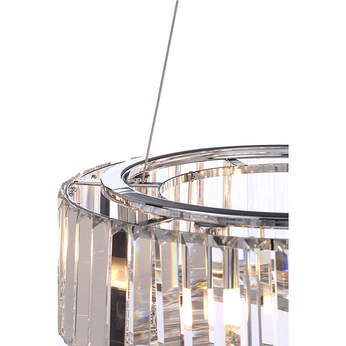 Marquis by Waterford Foyle Small Crystal Bar Pendant Bathroom Ceiling Light Standard Large Image