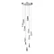 Marquis by Waterford Glyde Cascading Bathroom Ceiling Light Large Image
