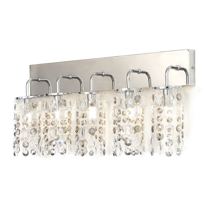 Marquis by Waterford Lagan 5 Light Bathroom Wall Light Standard Large Image