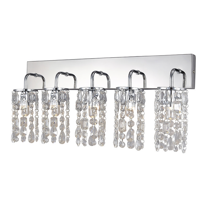 Marquis by Waterford Lagan 5 Light Bathroom Wall Light Large Image