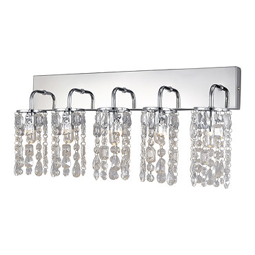 Marquis by Waterford Lagan 5 Light Bathroom Wall Light  Profile Large Image