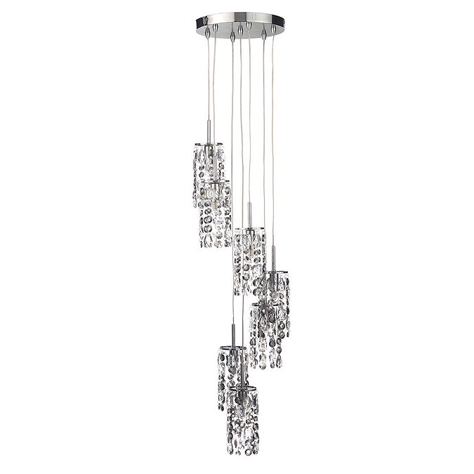Marquis by Waterford Lagan Cascading Bathroom Ceiling Light  Feature Large Image