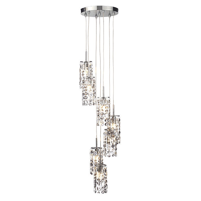 Marquis by Waterford Lagan Cascading Bathroom Ceiling Light  Standard Large Image