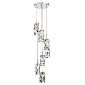 Marquis by Waterford Lagan Cascading Bathroom Ceiling Light Large Image