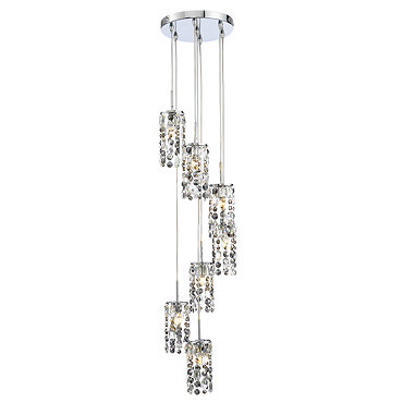 Marquis by Waterford Lagan Cascading Bathroom Ceiling Light  Profile Large Image