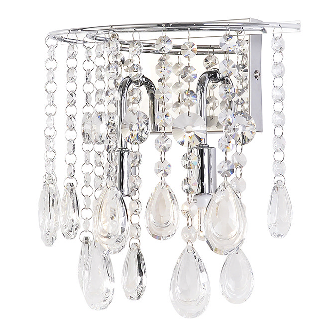 Marquis by Waterford Liffey Teardrop Bathroom Wall Light Large Image