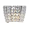 Marquis by Waterford Moy 2 Light Crystal Bathroom Wall Light Large Image