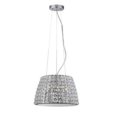 Marquis by Waterford Moy Large 3 Light Crystal Pendant Bathroom Ceiling Light  Profile Large Image
