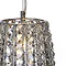 Marquis by Waterford Moy Small 1 Light Crystal Pendant Bathroom Ceiling Light - Clear In Bathroom L