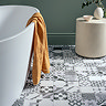 Marrakesh Grey Encaustic Effect Wall & Floor Tiles