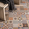 Marrakesh Multicolour Encaustic Effect Wall & Floor Tiles - 450 x 450mm