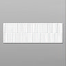 Junin White Stone Effect Wall Tiles - 300 x 900mm