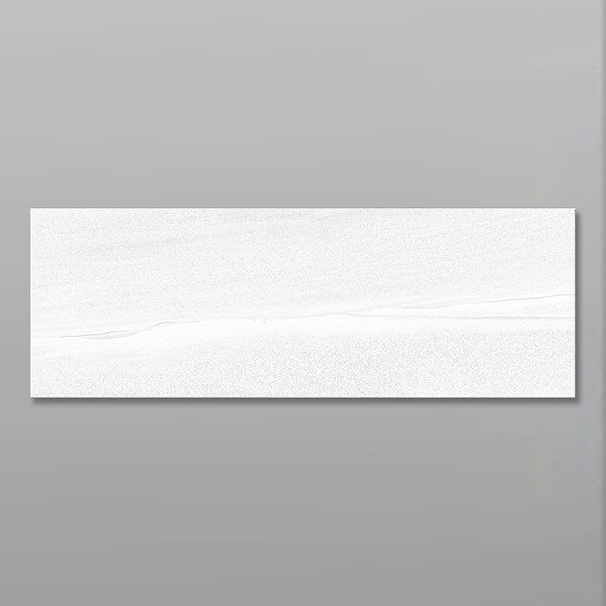 Martelli White Stone Effect Wall Tiles - 300 x 900mm