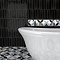 Martil Black Porcelain Wall Tiles - 70 x 280mm