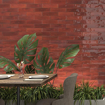 Martil Brick Red Wall & Floor Tiles - 70 x 280mm