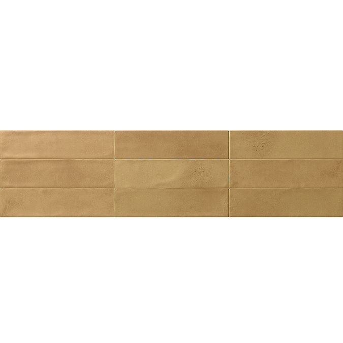 Martil Dark Terracotta Effect Porcelain Tiles - 70 x 280mm