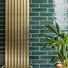 Martil Green Porcelain Glazed Wall Tiles - 70 x 280mm