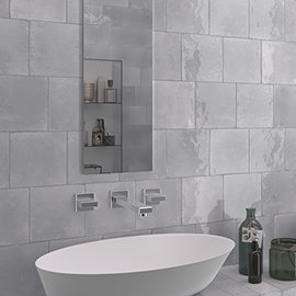 Martil Grey Wall & Floor Tiles - 147 x 147mm Medium Image