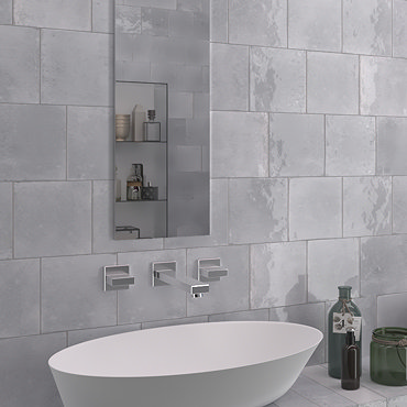 Martil Grey Wall & Floor Tiles - 147 x 147mm  Profile Large Image