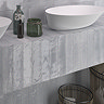 Martil Grey Porcelain Glazed Wall Tiles - 70 x 280mm