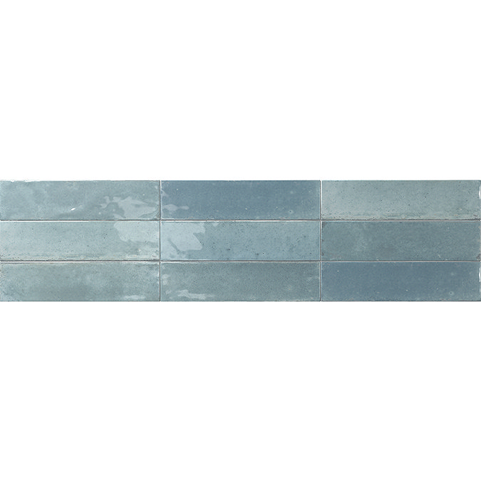 Martil Light Blue Wall & Floor Tiles - 70 x 280mm  Feature Large Image