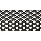 Mataro Black Patterned Decor Wall Tiles - 125 x 250mm  Profile Large Image
