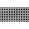 Mataro Black Patterned Decor Wall Tiles - 125 x 250mm  Standard Large Image