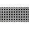 Mataro Black Patterned Decor Wall Tiles - 125 x 250mm Standard Large Image