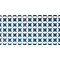 Mataro Blue Patterned Decor Wall Tiles - 125 x 250mm  Standard Large Image