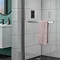 Matrix 10mm Glass Wetroom Screen (1136 x 1900mm) Inc. Chrome Retaining Arm  Profile Large Image