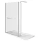 Matrix 1700 x 760mm Ultimate Walk In Enclosure 10mm + Tray  Feature Large Image