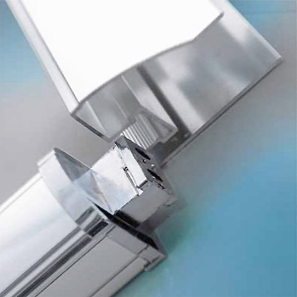 Matrix Option 6 1850mm Pivot Shower Door 6mm - Various Sizes Profile Large Image